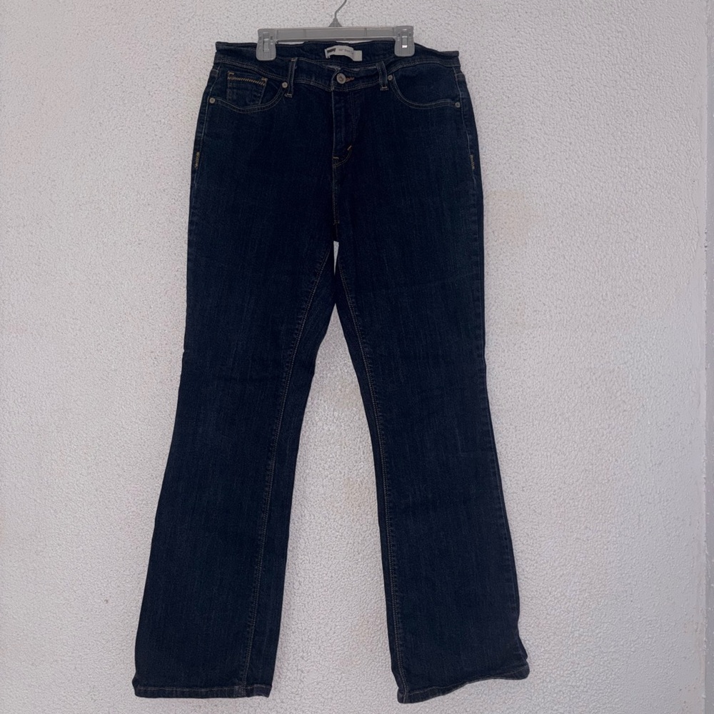 Levi's Dark Blue Flare Jeans